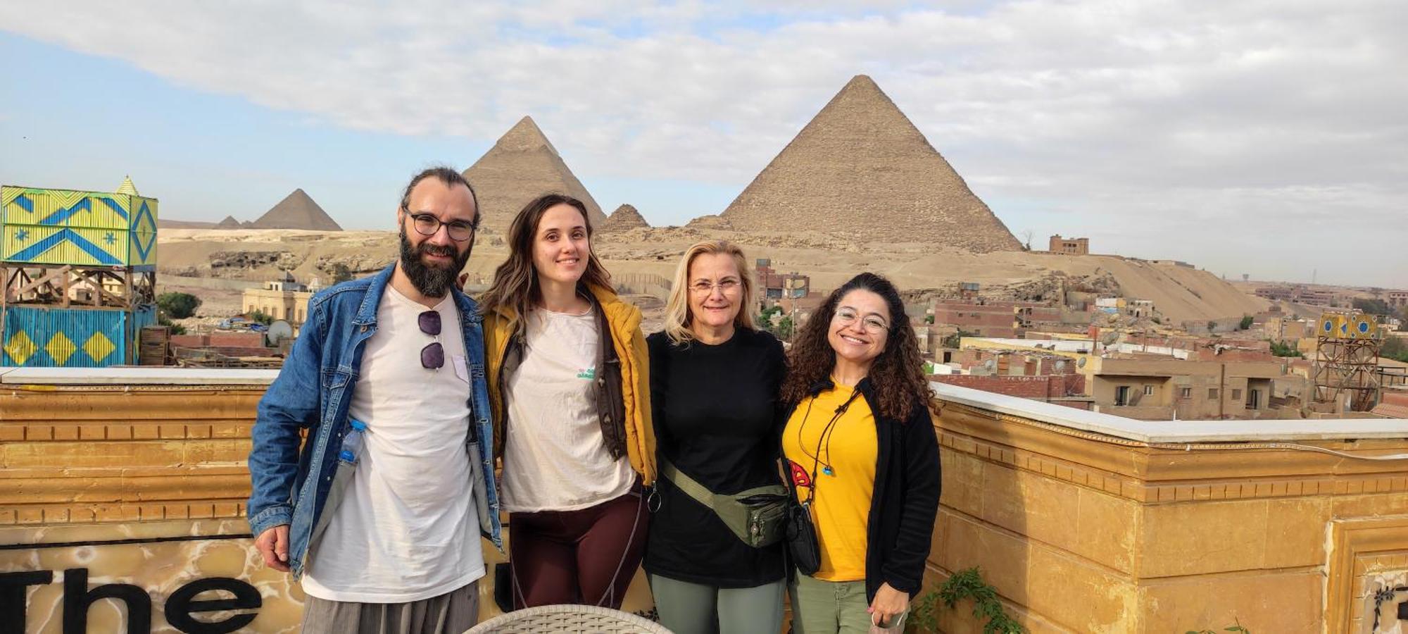 Pyramids Kingdom - Guest House Kafret el-Gabal Exterior foto
